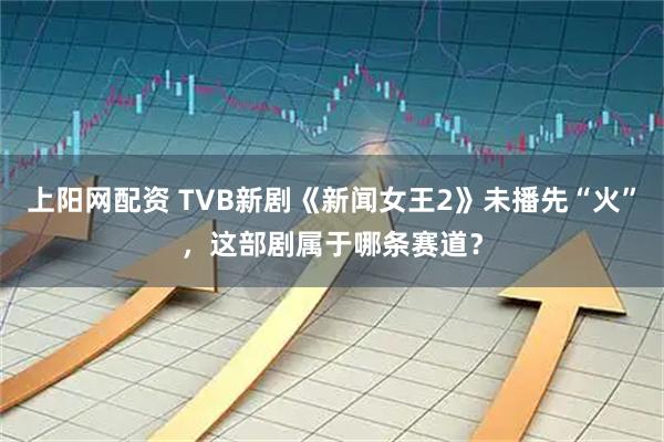上阳网配资 TVB新剧《新闻女王2》未播先“火”，这部剧属于哪条赛道？